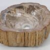 Waschbecke versteinertes Holz 53416