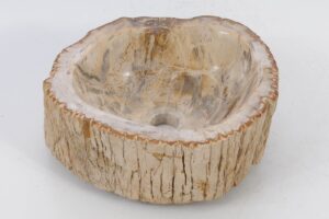 Waschbecke versteinertes Holz 53438