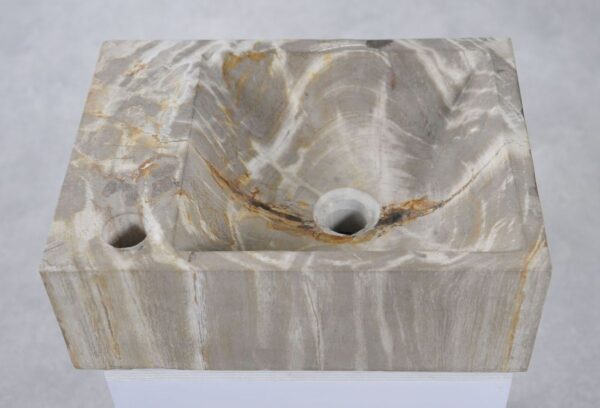 Wash hand basin petrified wood 34421