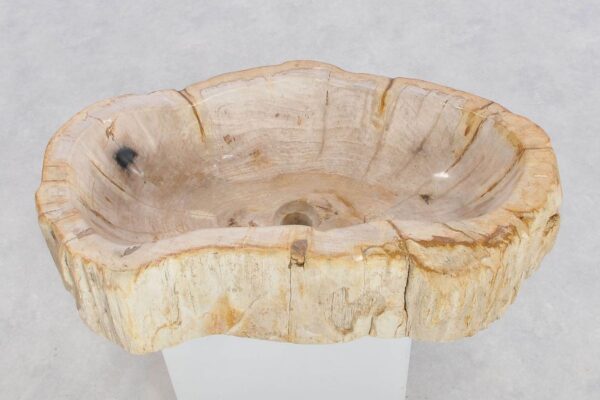 Wash hand basin petrified wood 43396