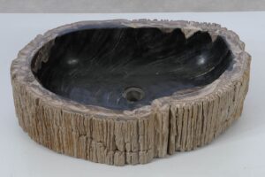 Wash hand basin petrified wood 53451