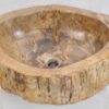 Wastafel versteend hout 50205