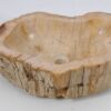 Wastafel versteend hout 53447