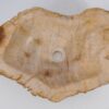 Wastafel versteend hout 53447