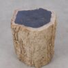Bijzettafel versteend hout 53034