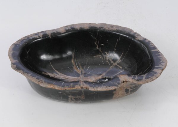 Bowl petrified wood 53048