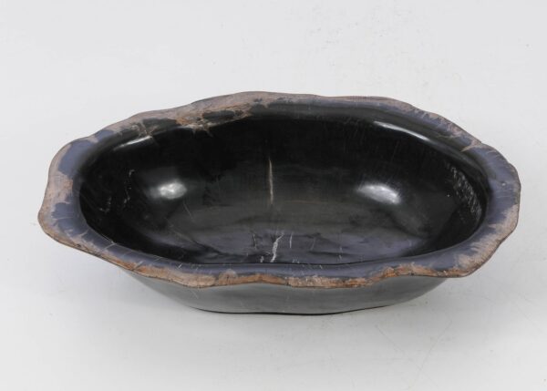 Bowl petrified wood 53049