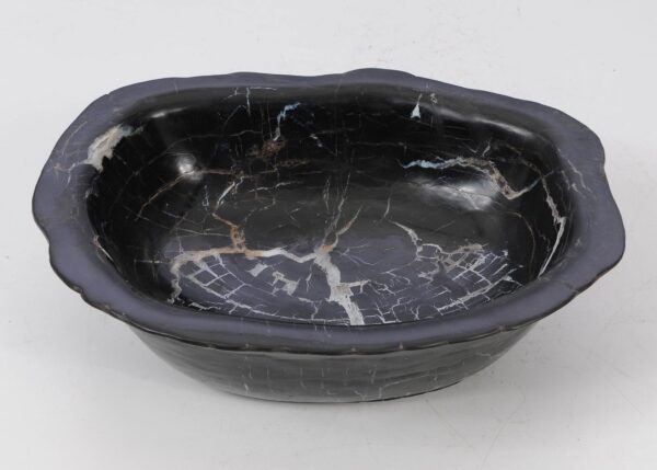 Bowl petrified wood 53050