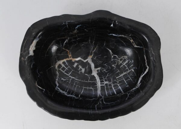 Bowl petrified wood 53050