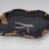 Plato madera petrificada 53073