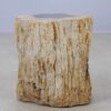 Side table petrified wood 53032
