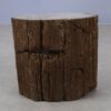 Table d'appoint bois pétrifié 53011