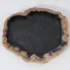 Assiette bois pétrifié 54102