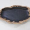 Assiette bois pétrifié 54102