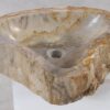 Lavabo madera petrificada 55275