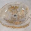 Lavabo madera petrificada 55278