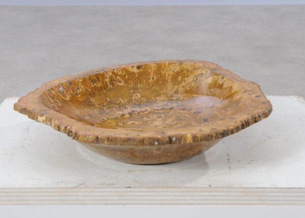 Bowl petrified wood 54013