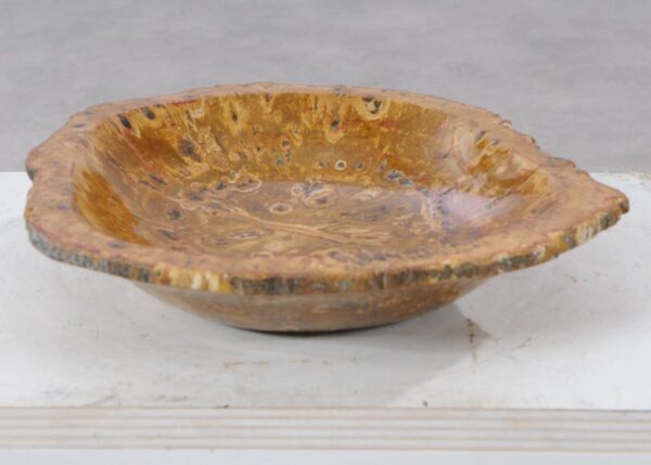 Bowl petrified wood 54013