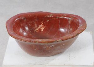 Bowl petrified wood 54028