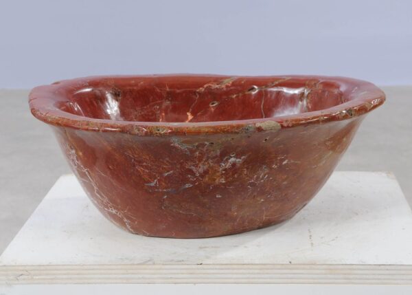 Bowl petrified wood 54028