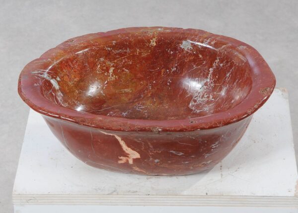 Bowl petrified wood 54028