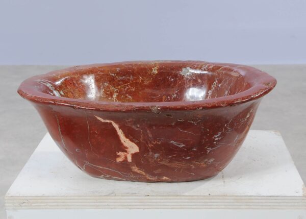 Bowl petrified wood 54028