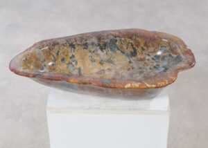 Bowl petrified wood 54031