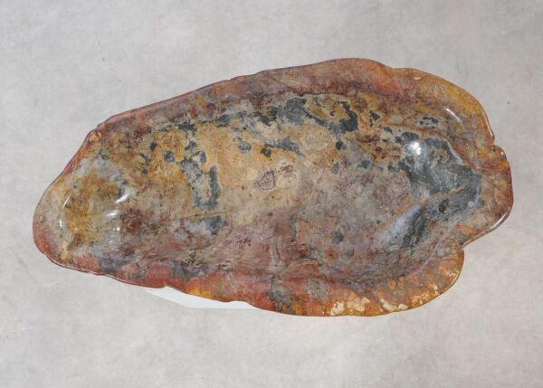 Bowl petrified wood 54031