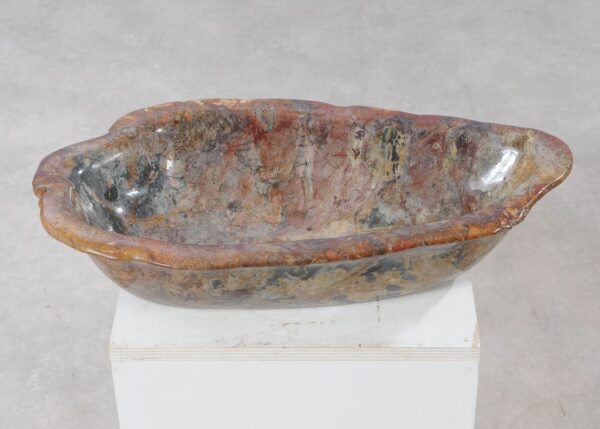 Bowl petrified wood 54031