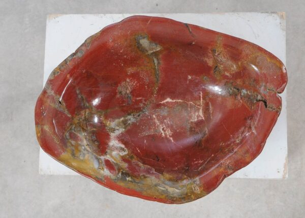 Bowl petrified wood 54036