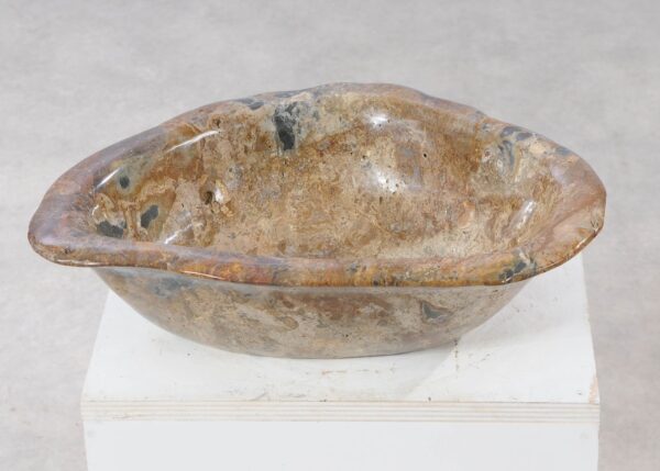 Bowl petrified wood 54038