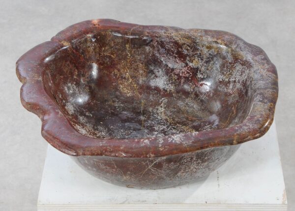 Bowl petrified wood 54039