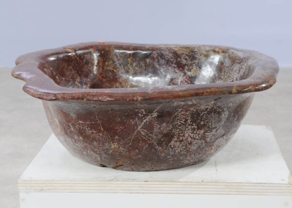 Bowl petrified wood 54039