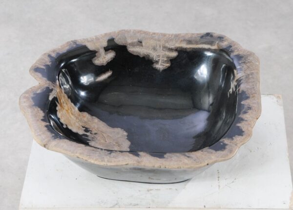 Bowl petrified wood 54044