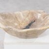 Bowl petrified wood 54263