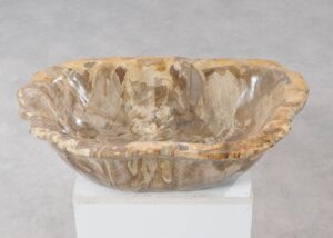 Bowl petrified wood 54264