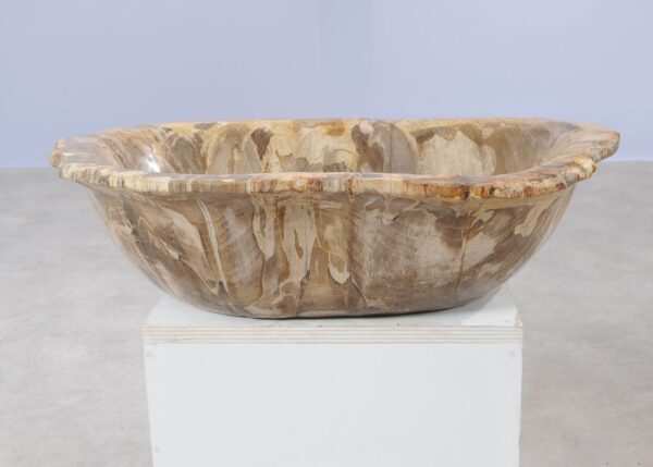 Bowl petrified wood 54264