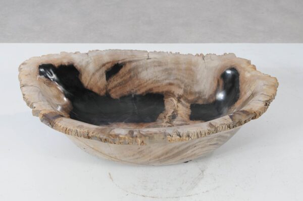 Bowl petrified wood 54280