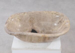 Bowl petrified wood 54282