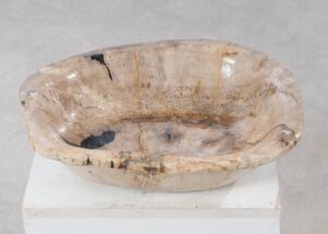 Bowl petrified wood 54283