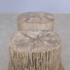 Side table petrified wood 52006