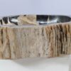 Waschbecke versteinertes Holz 55281