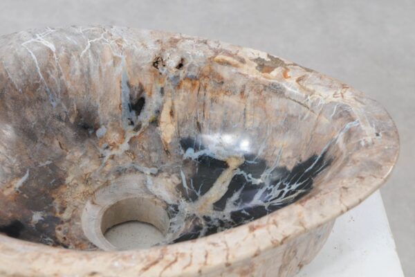 Wash hand basin petrified wood 54262