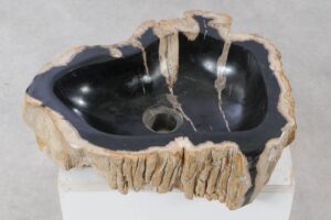 Wash hand basin petrified wood 55268