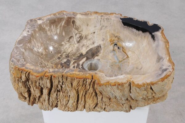 Wash hand basin petrified wood 55269