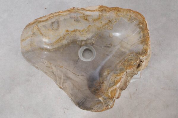 Wash hand basin petrified wood 55275