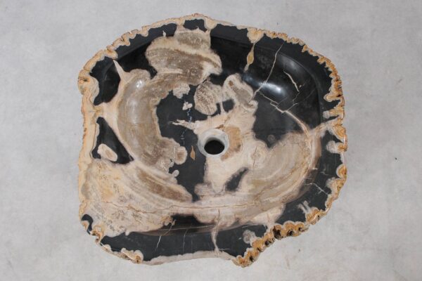 Wash hand basin petrified wood 55281