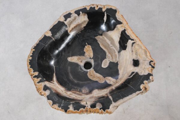 Wash hand basin petrified wood 55285