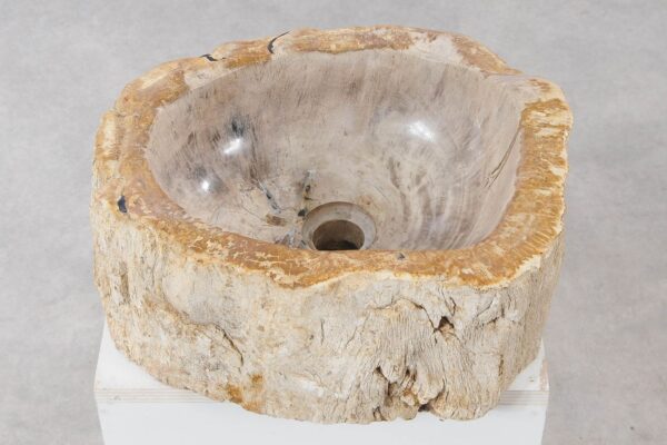 Wash hand basin petrified wood 55287