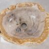 Wash hand basin petrified wood 55287
